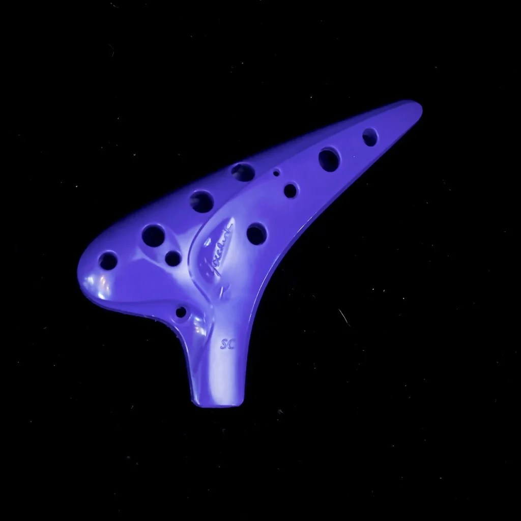 Ocarina Professionnel 6 Trous En ABS - Design Ergonomique Compact - Son Clair - Cordon De Transport Inclus - 7